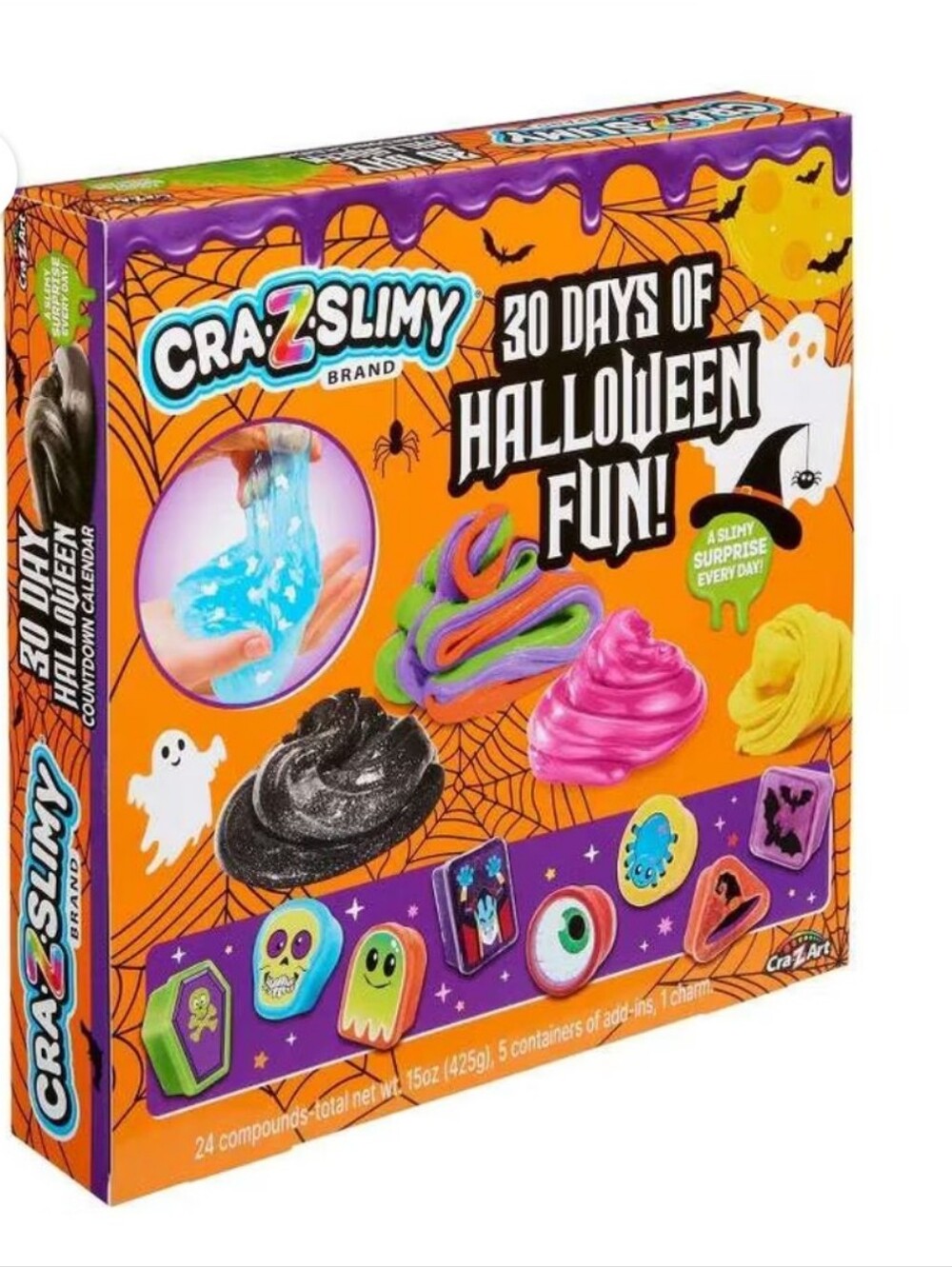 Cra-Z-Slimy 30 Days of Halloween Fun Countdown Calendar